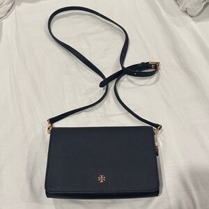 Tory Burch Elegant Navy Crossbody Bag